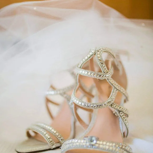 Call It Spring Rinestone Heels - Picture 4 of 4